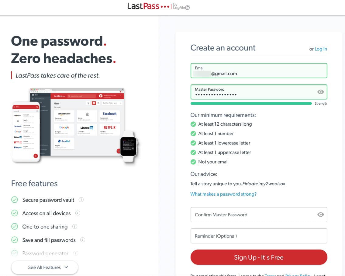 LastPass Password Manager 4.119 instal the new version for ipod